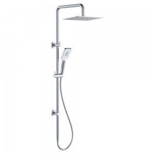 Tono Twin Shower, Chrome